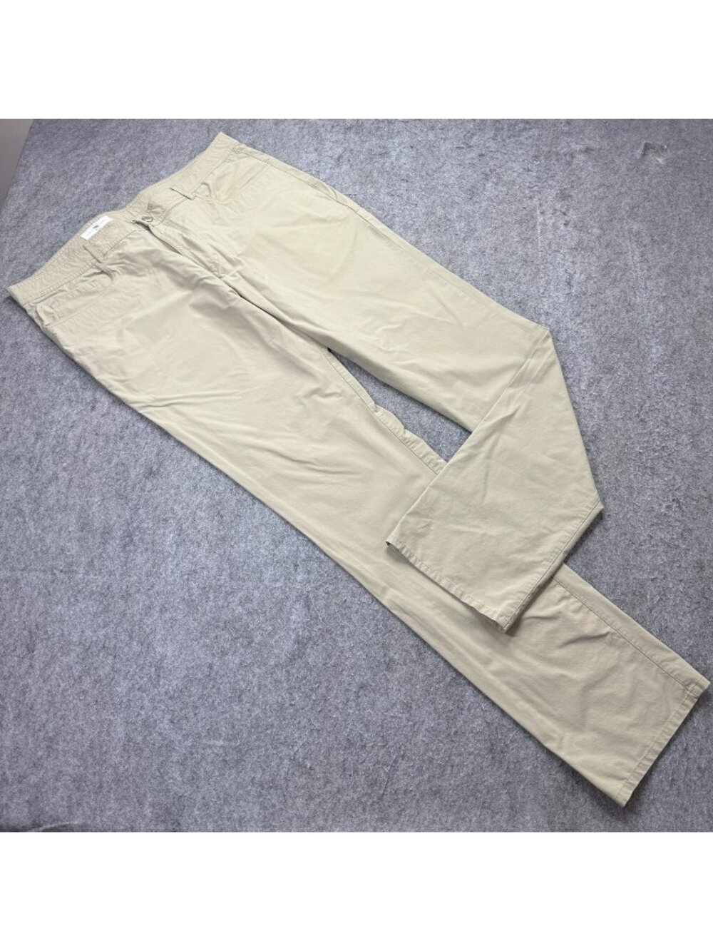 Onward Reserve  5-Pocket Pants Men 38 x 34 Beige Nylon Stretch Straight Leg
